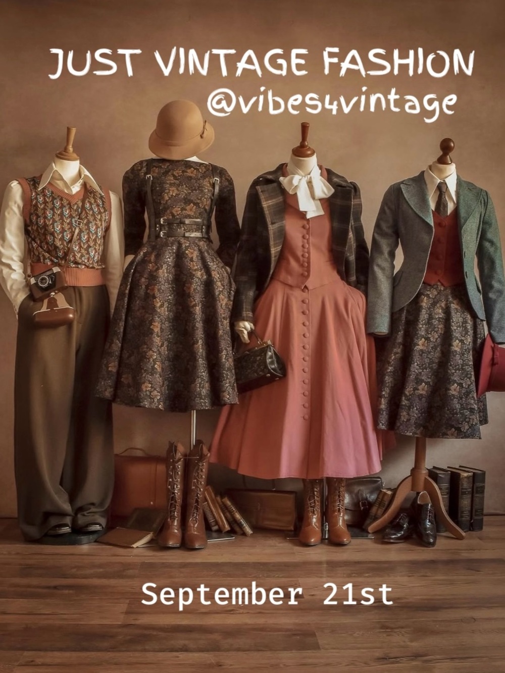 9/21 JUST VINTAGE FASHION SHARE GROUP